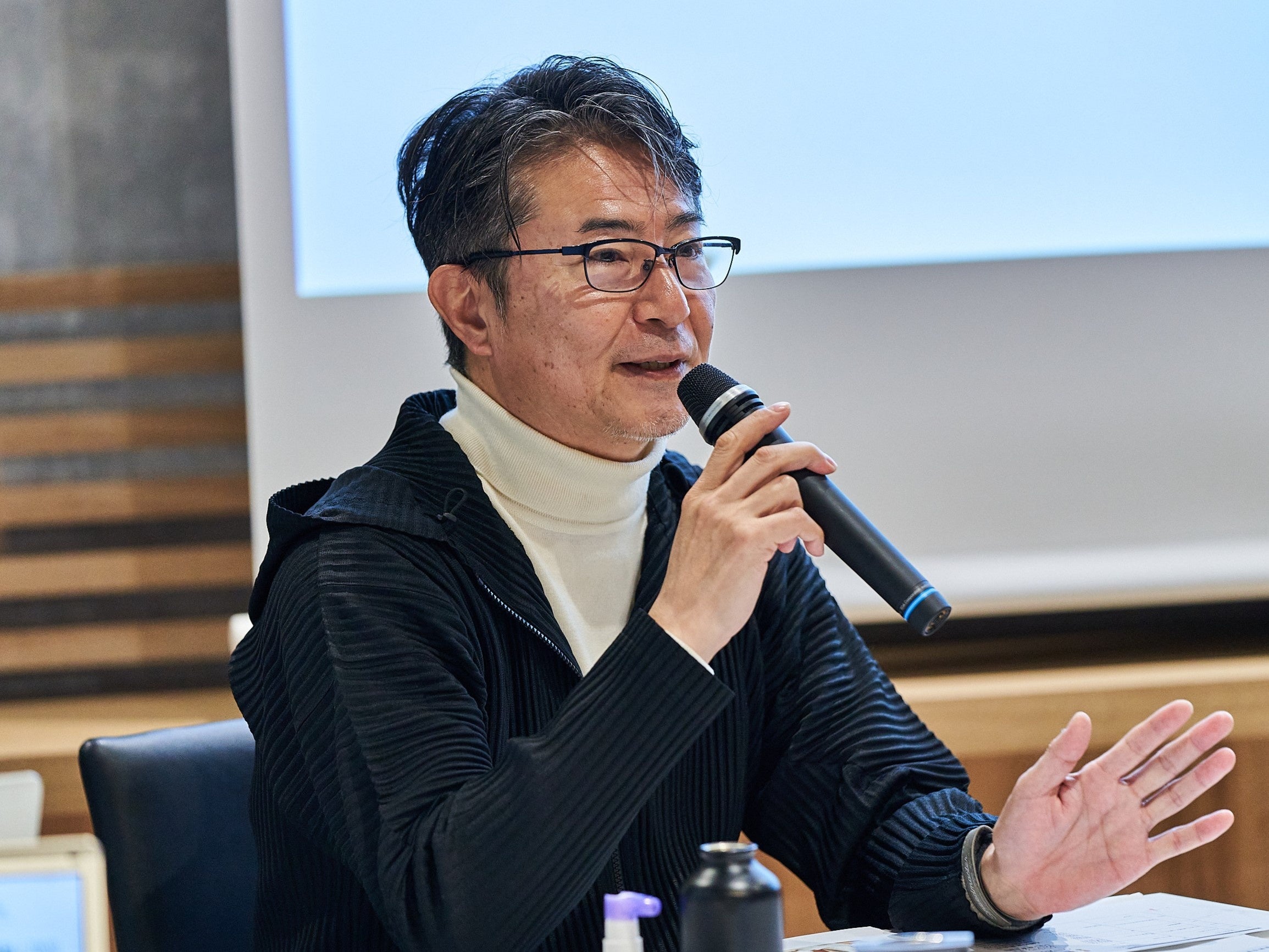 講談社『FRaU』編集⻑ 兼 プロデューサー 関 龍彦氏　＊撮影：サステナブル・ブランド ジャパン