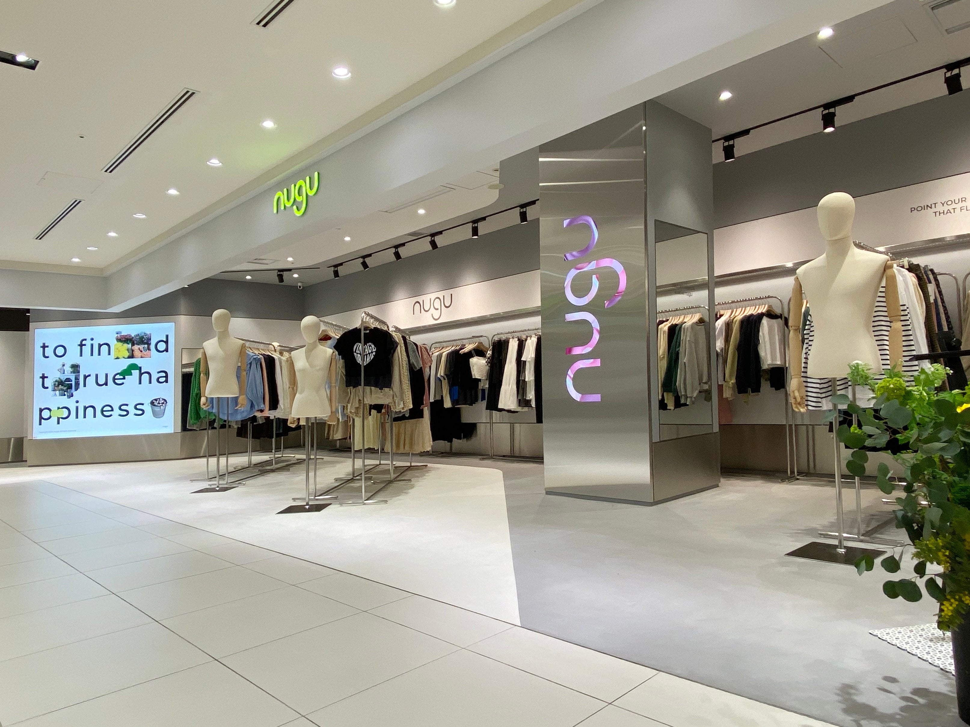 nugu ルクア店（2024年3月オープン）