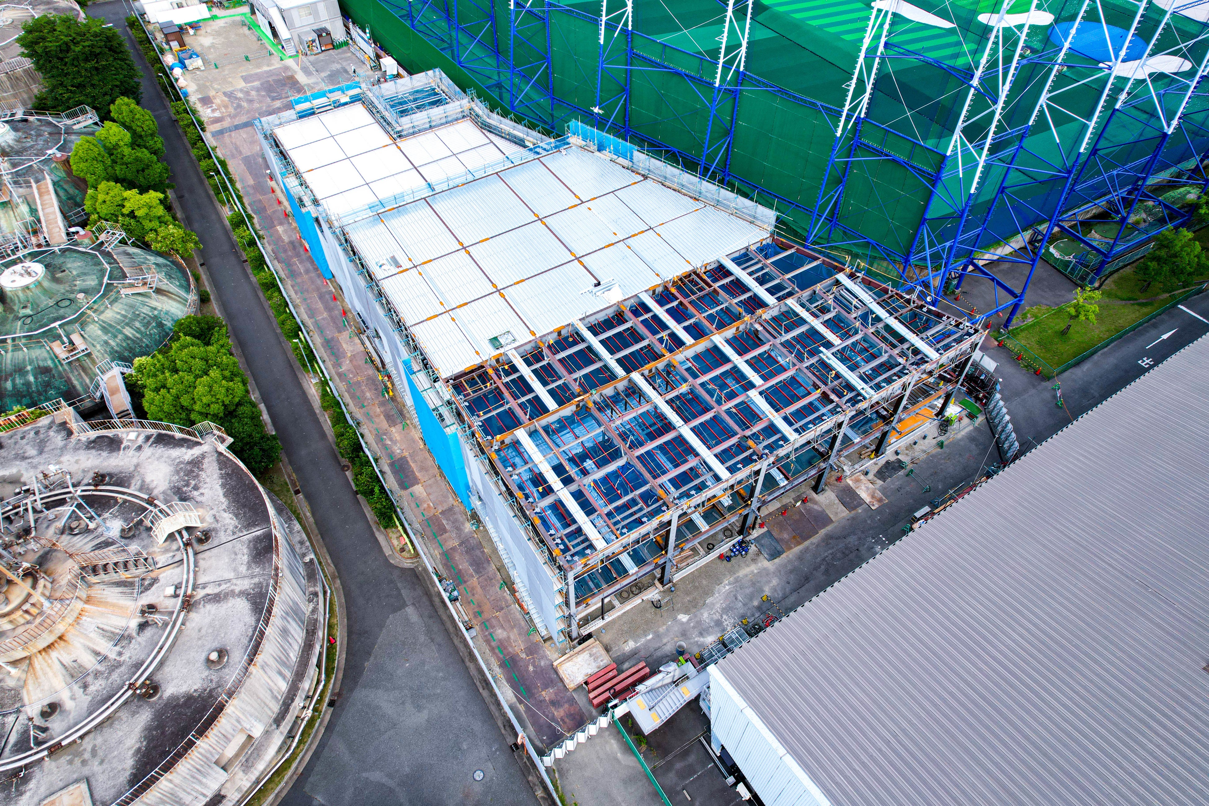 GORILLA　建設中　外観03