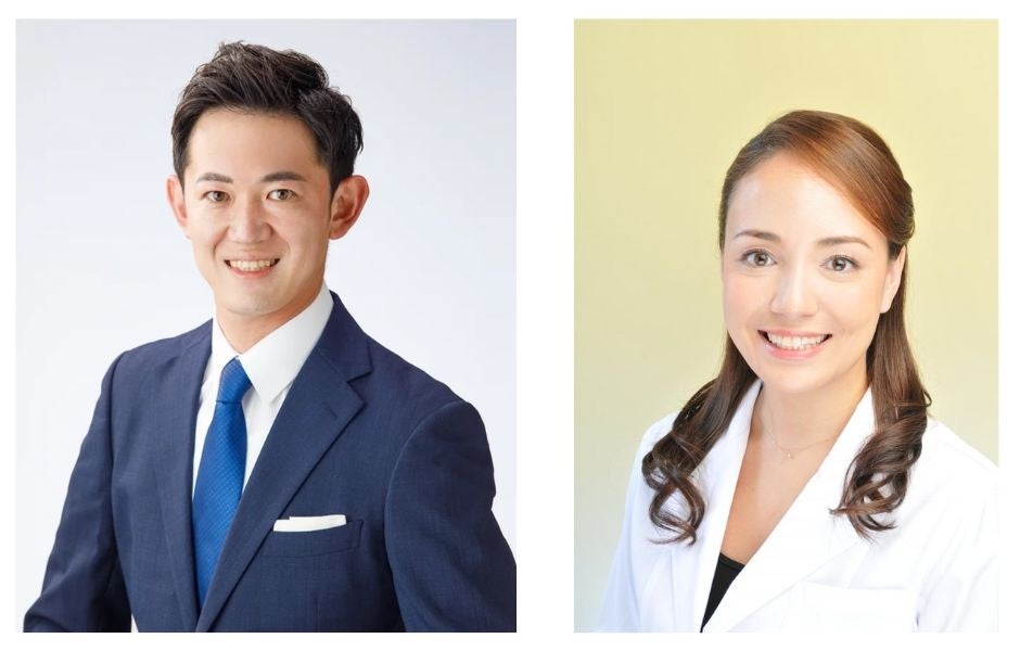 写真左:川崎議員  写真右:石原医師