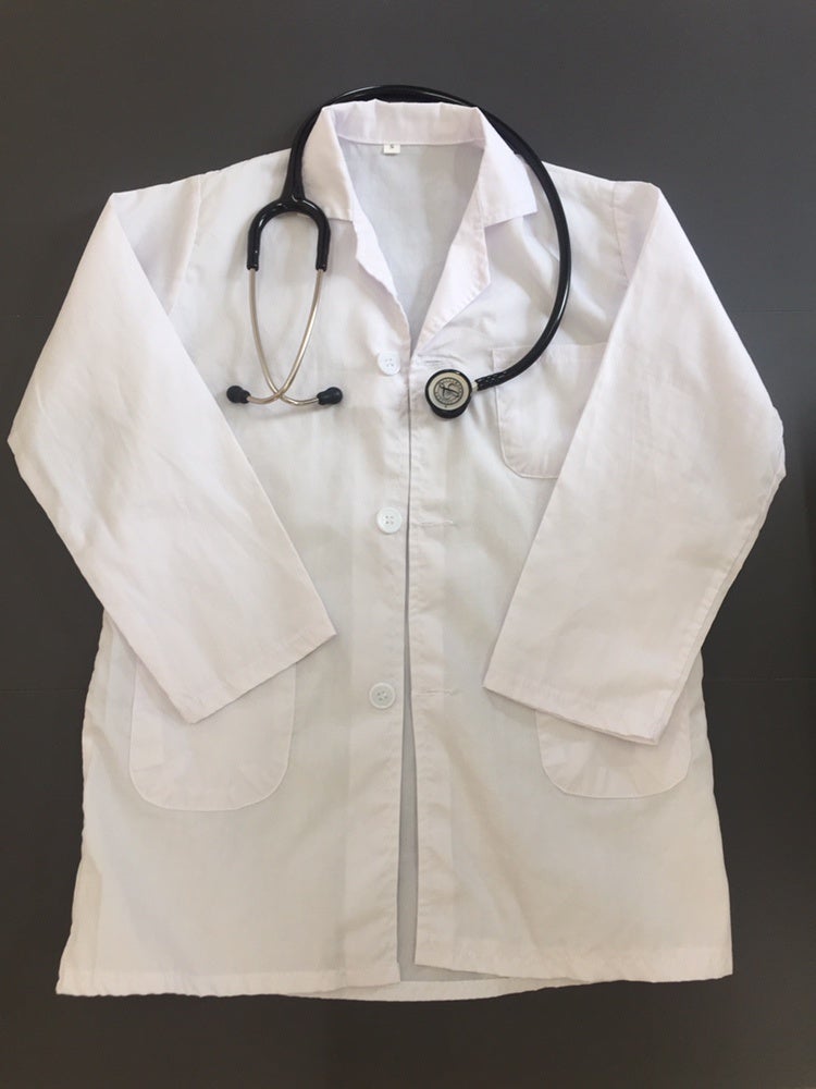 白衣を着てドクター体験
