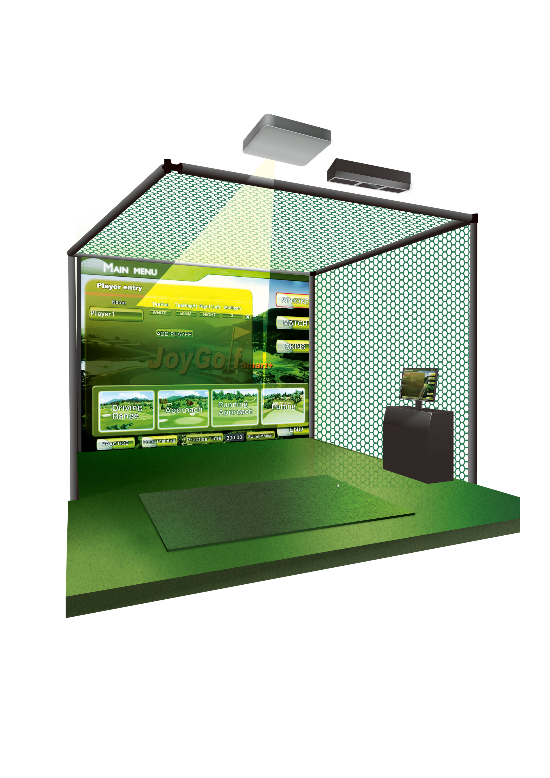 ゴルフシミュレーター（イメージ）