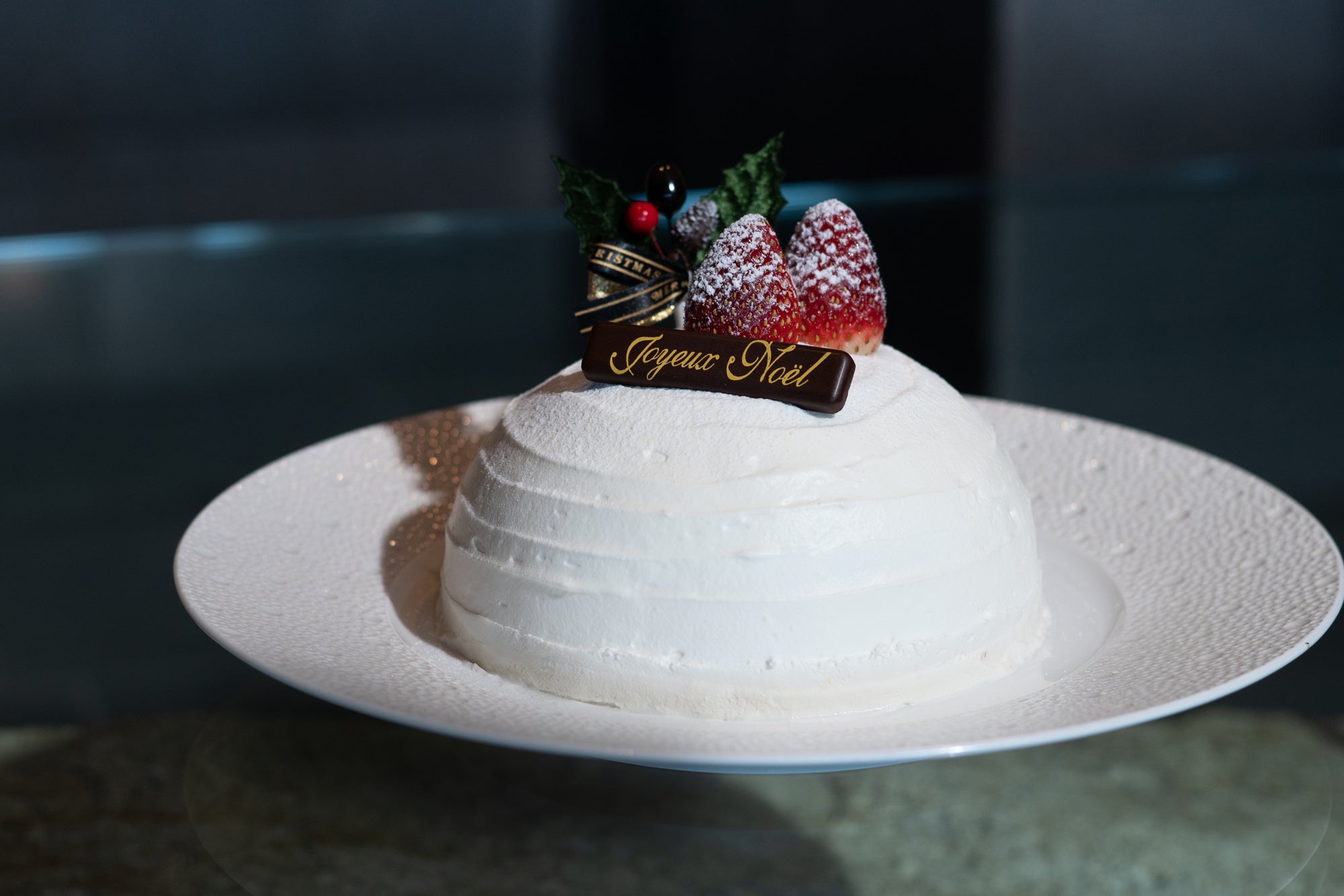 クリスマスホワイトスノードーム（5号）￥5,400