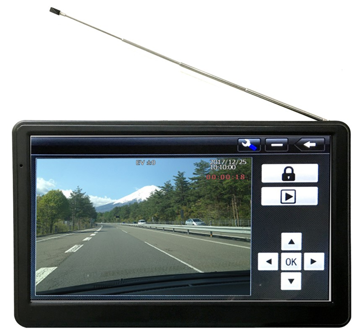 2025年度版地図］ドライブレコーダー機能を搭載「OVERTIME® 7