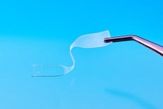 シート状に成型されたバイオSIS