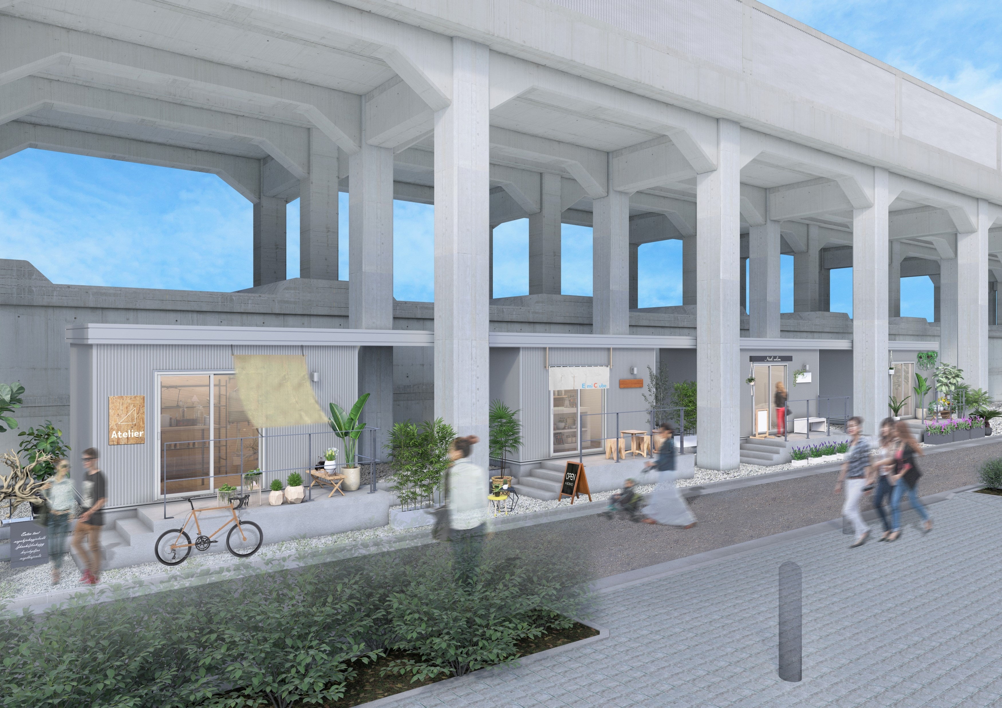 エミキューブ桜台Ⅱ　完成イメージ