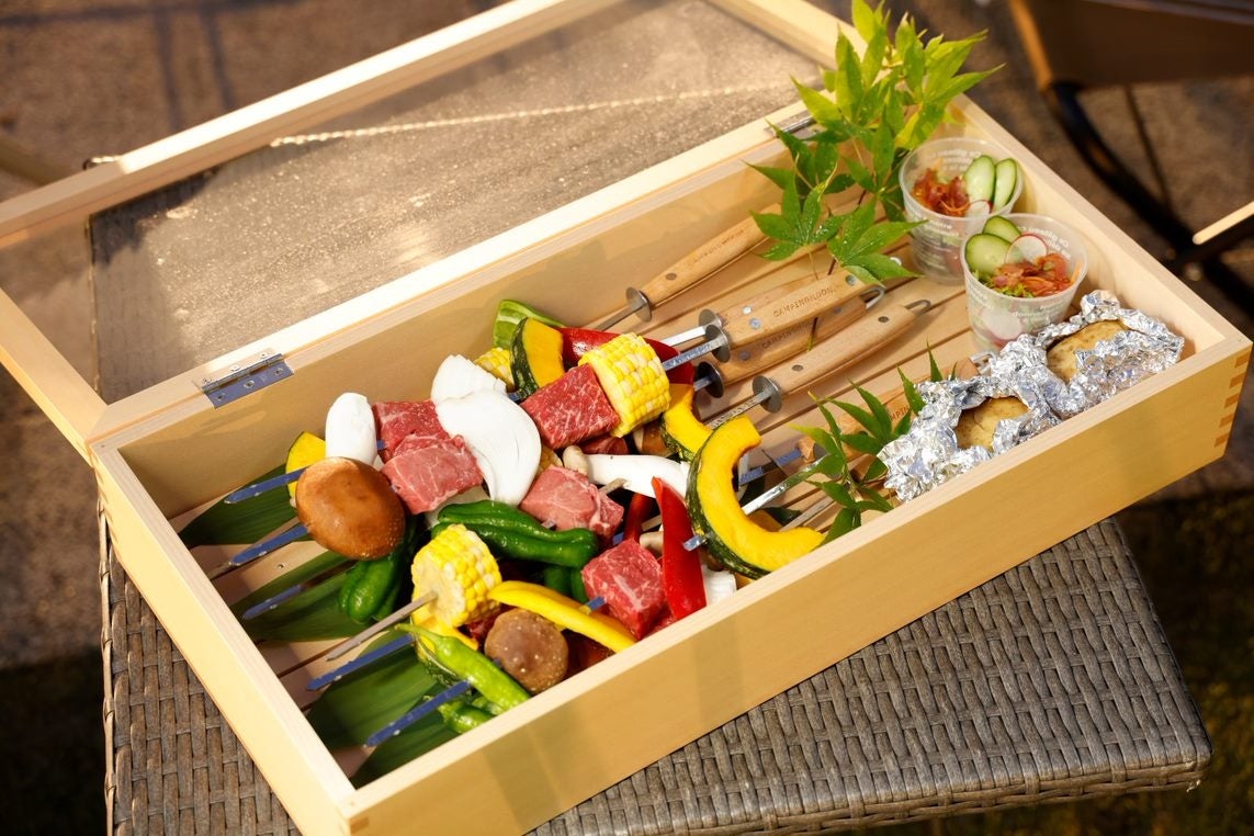 愛犬と一緒もOK！　長野県の幸を楽しむ豪華BBQ