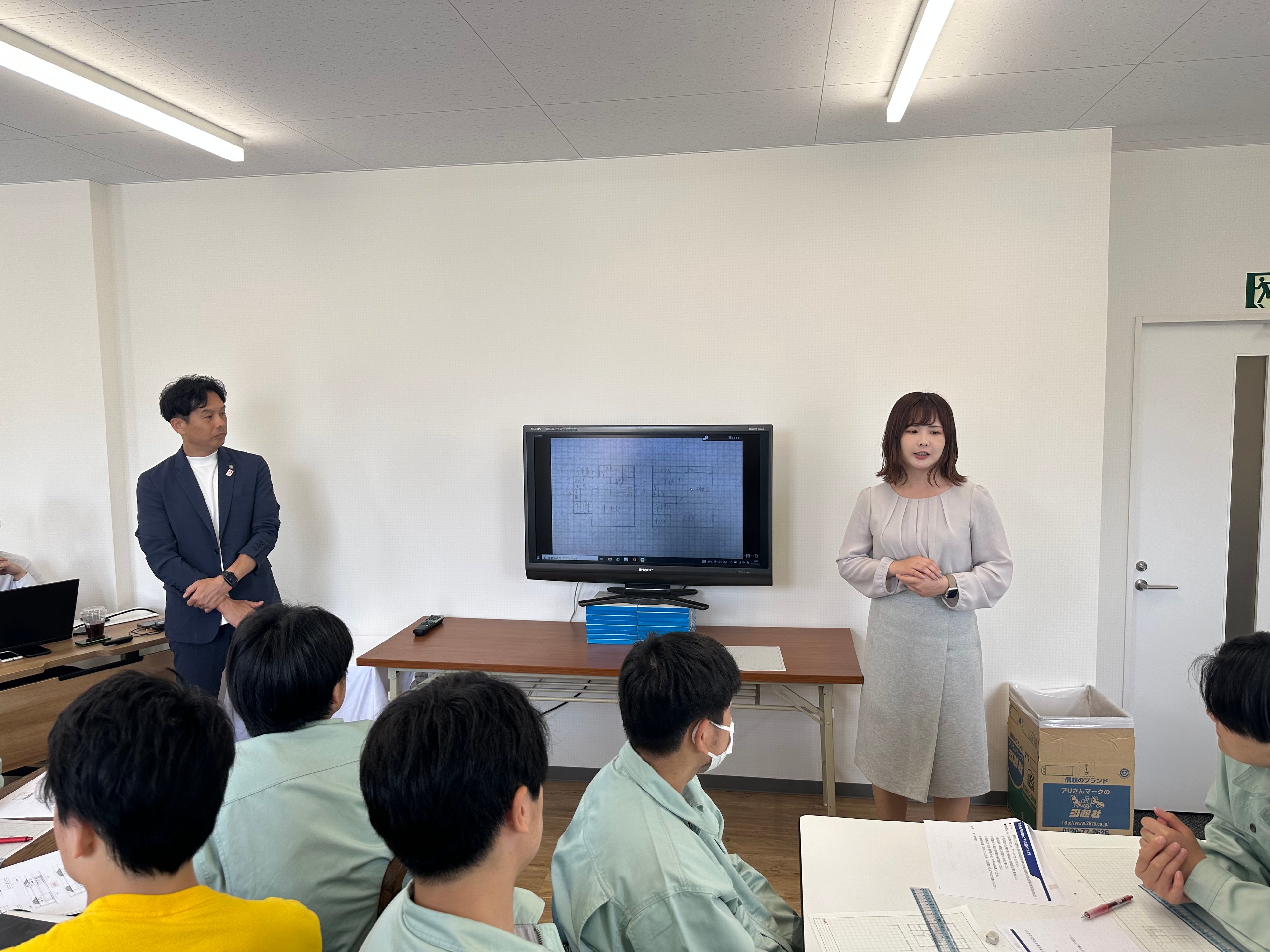 住宅設計体験会の様子