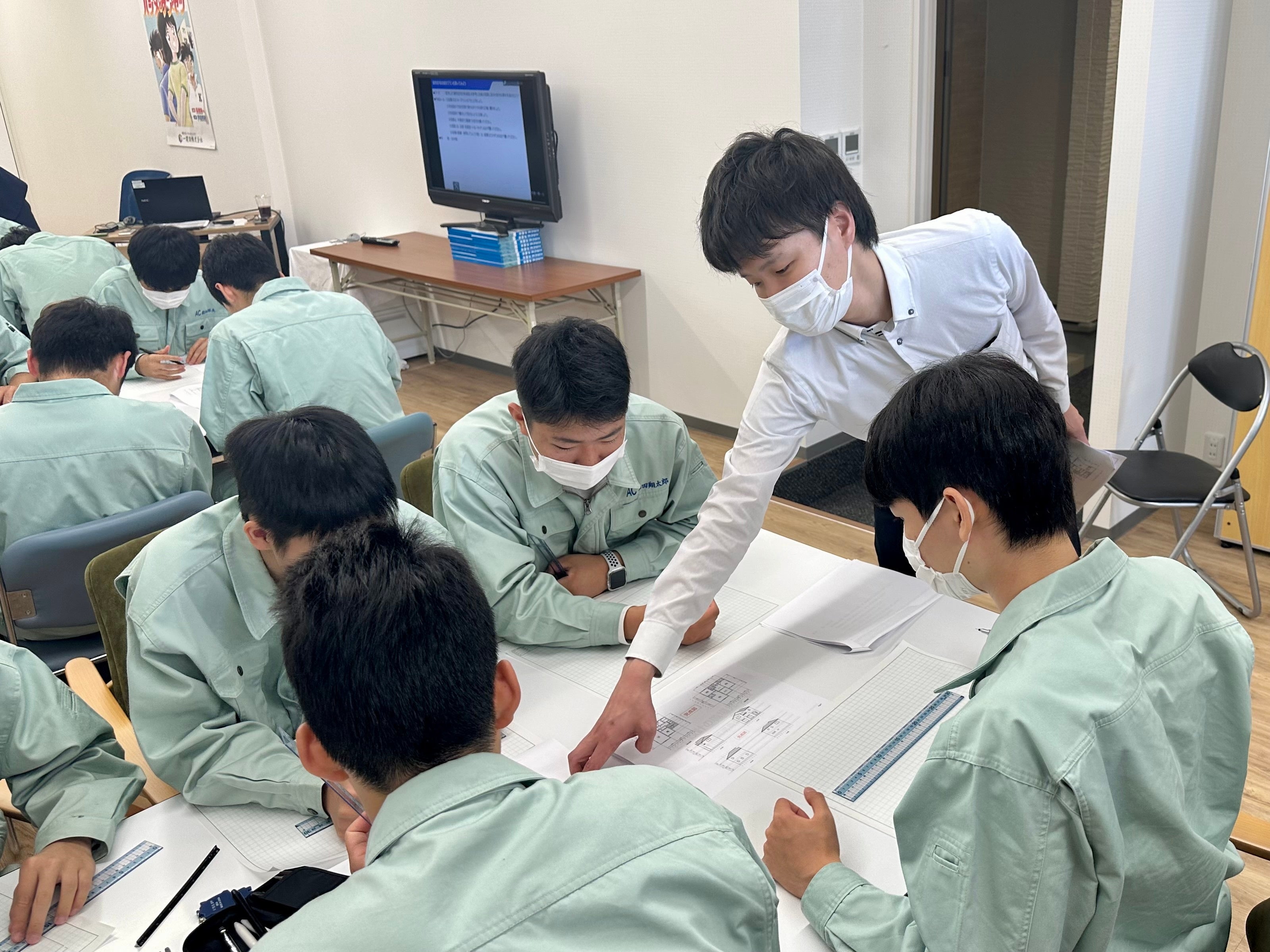 住宅設計体験会の様子