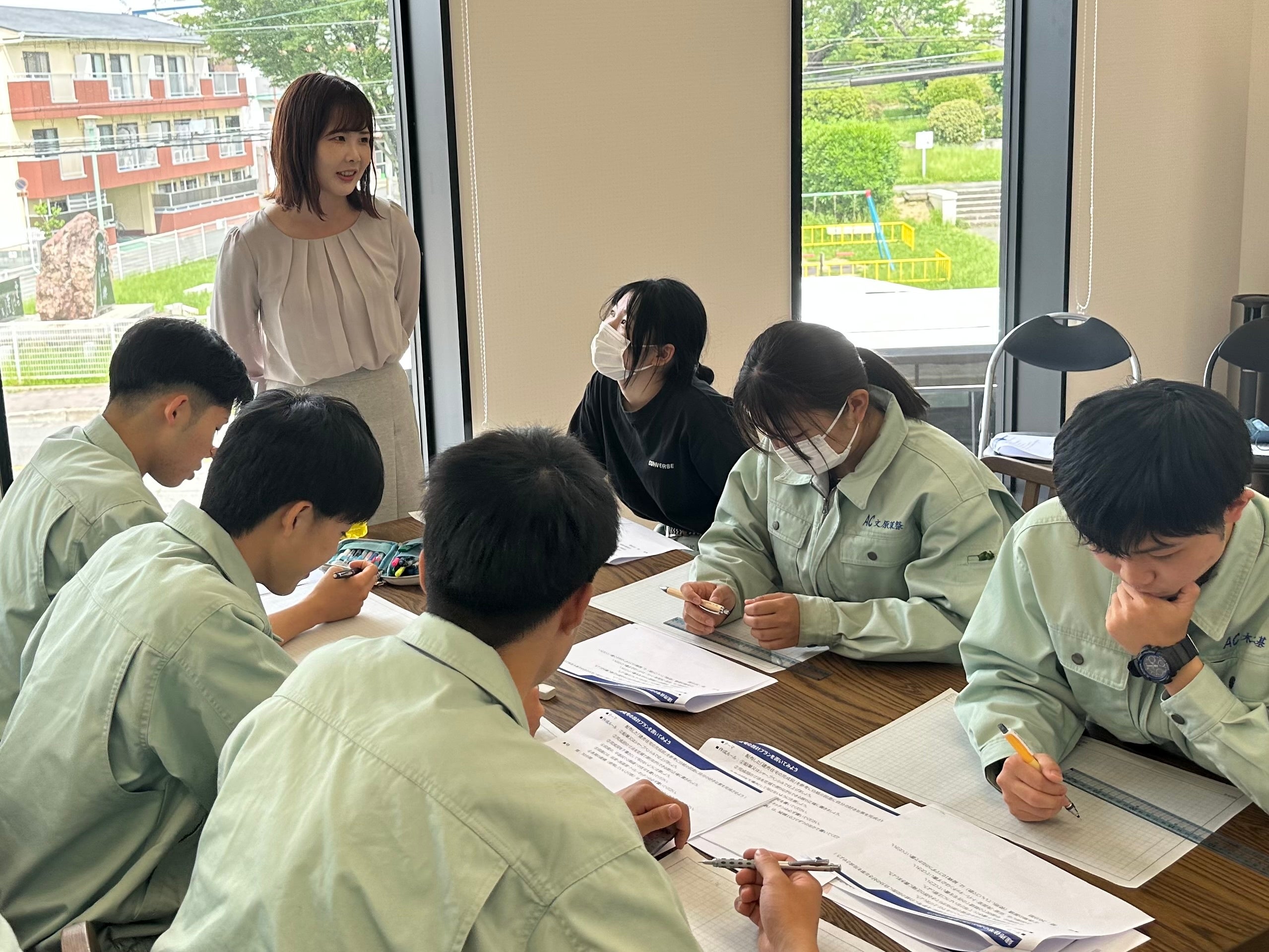 住宅設計体験会の様子