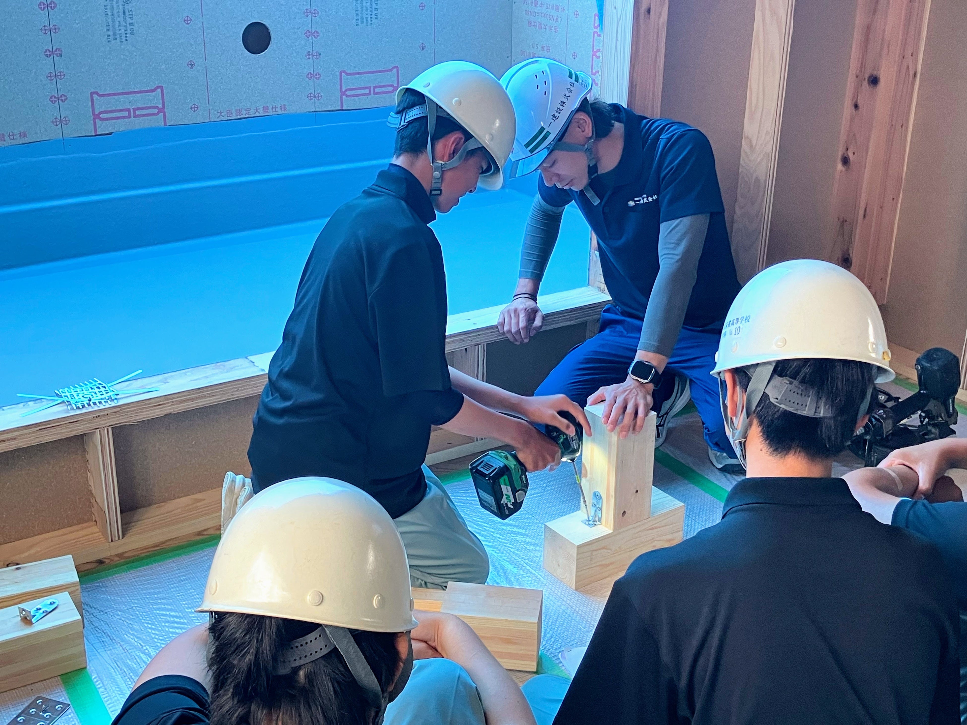 木造住宅の建築現場見学会