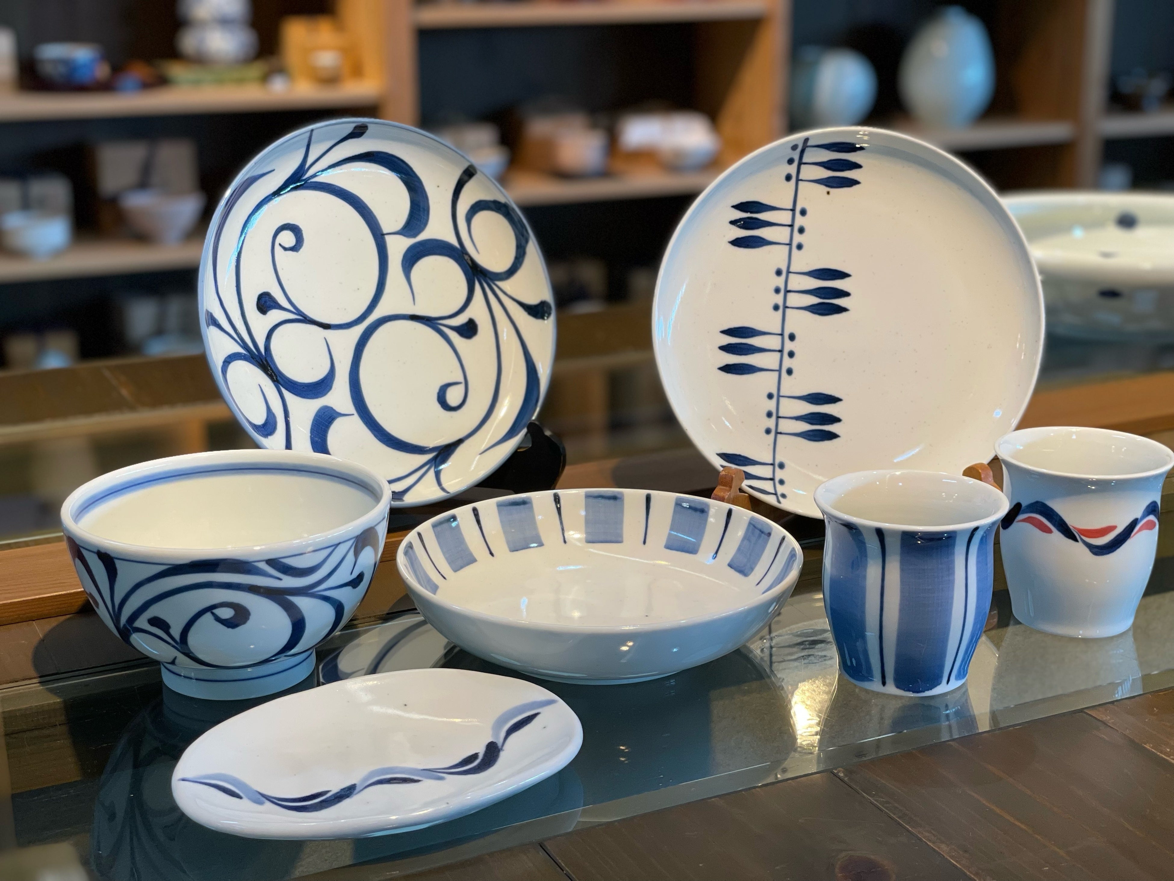 【砥部焼】来島海峡サービスエリアにて販売