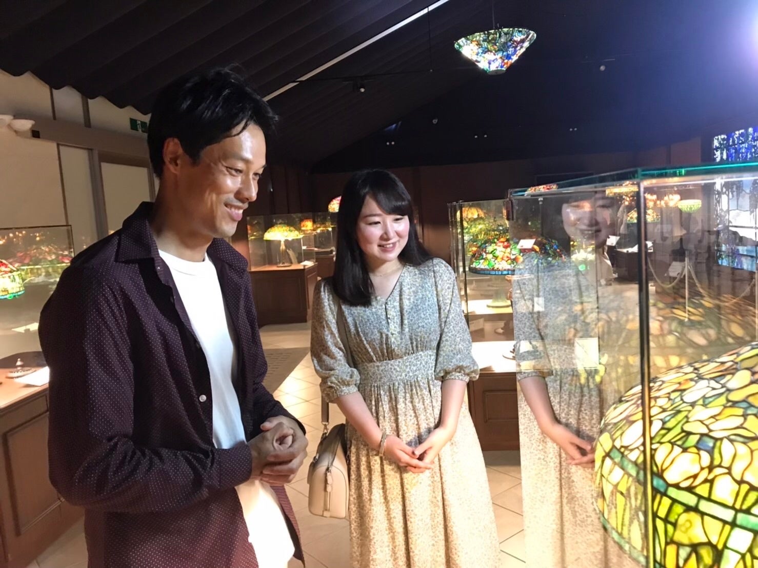 デートのカップルの様子