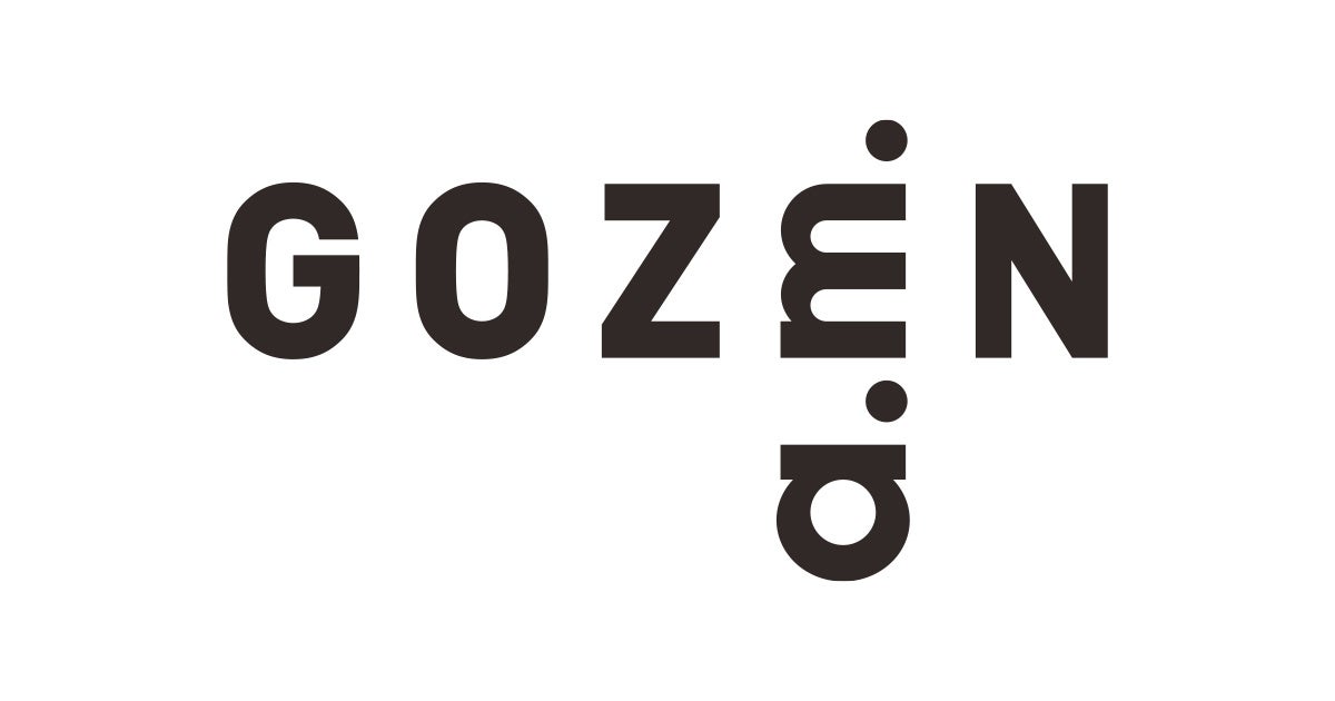 GOZENのロゴマーク。M&Aの文字を逆転させ、AM（午前）のように新しい経済活動を生み出す願いを込め制作されました。