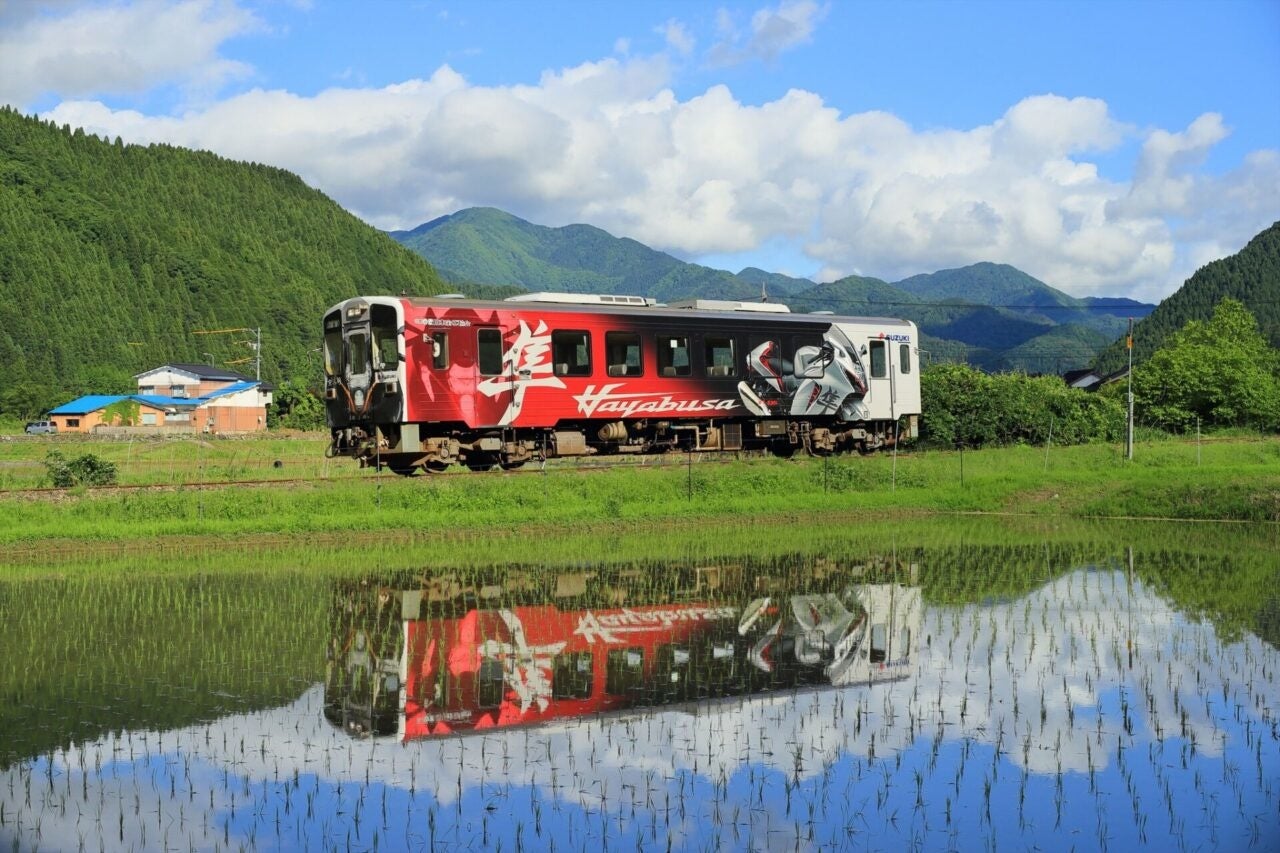 京都鉄道博物館で若桜鉄道車両の特別展示