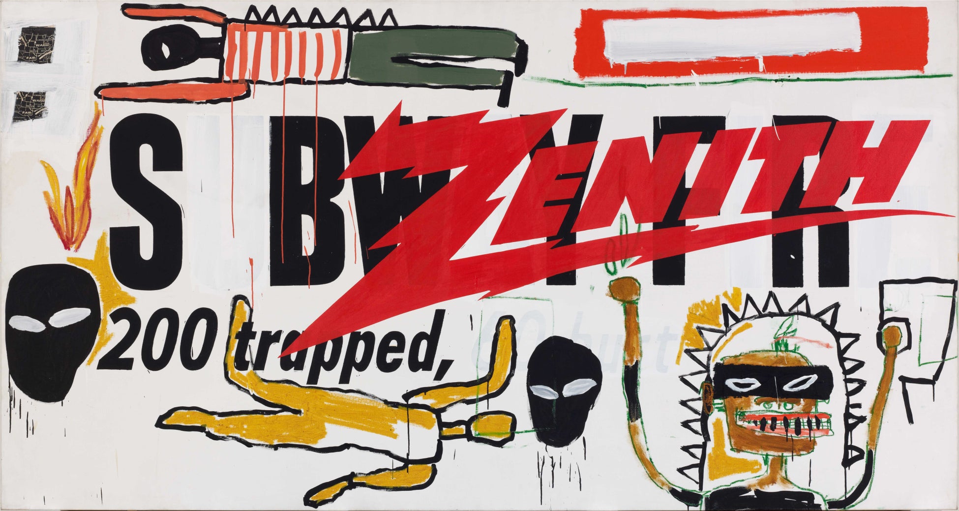 Jean-Michel Basquiat, Andy Warhol, Collaboration No. 19, 1984-1985
