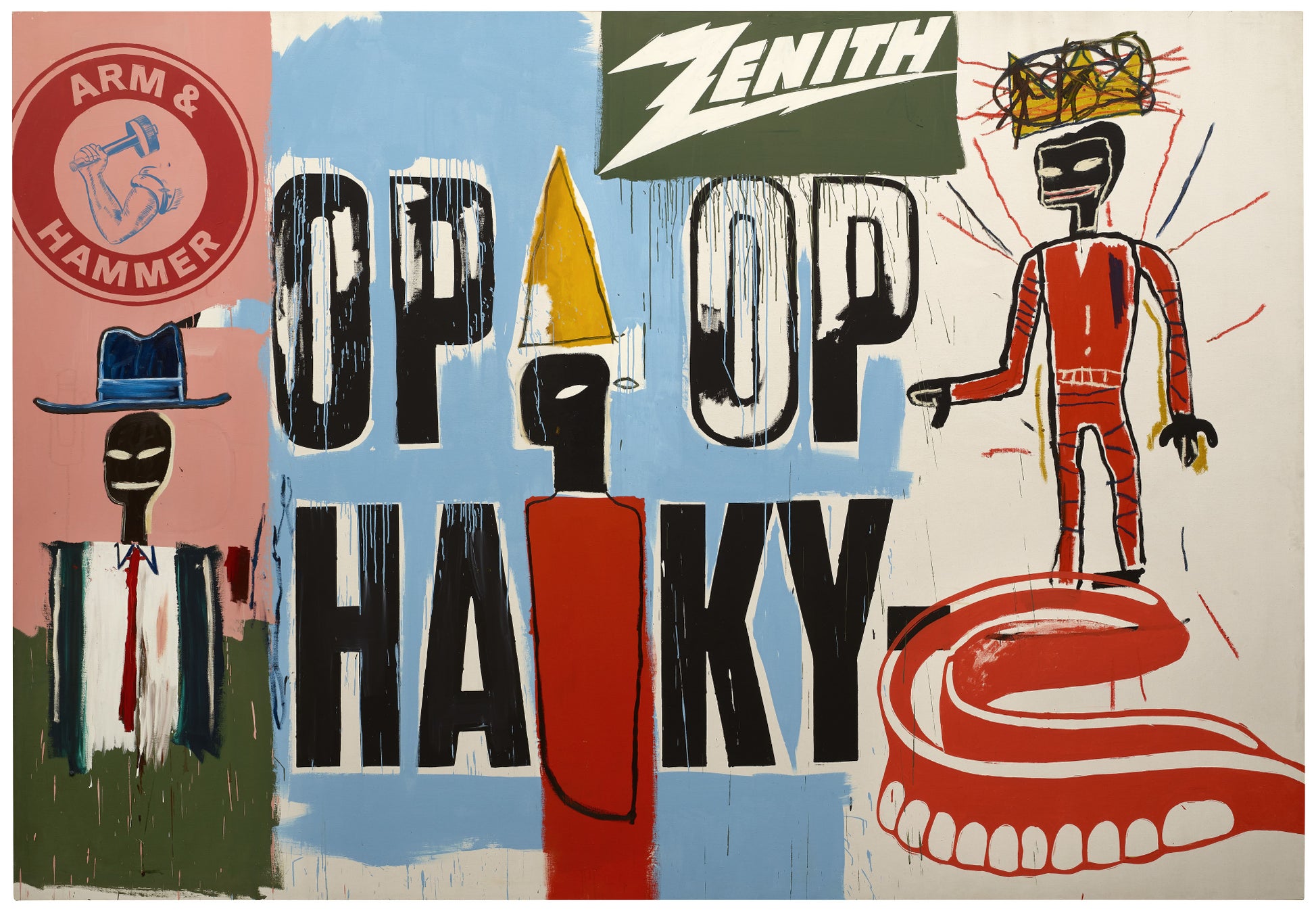 Jean-Michel Basquiat, Andy Warhol, OP OP, 1984-1985