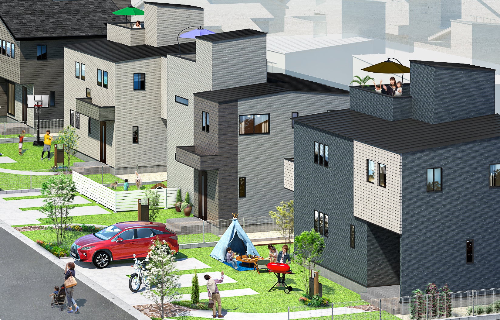 分譲地イメージ図