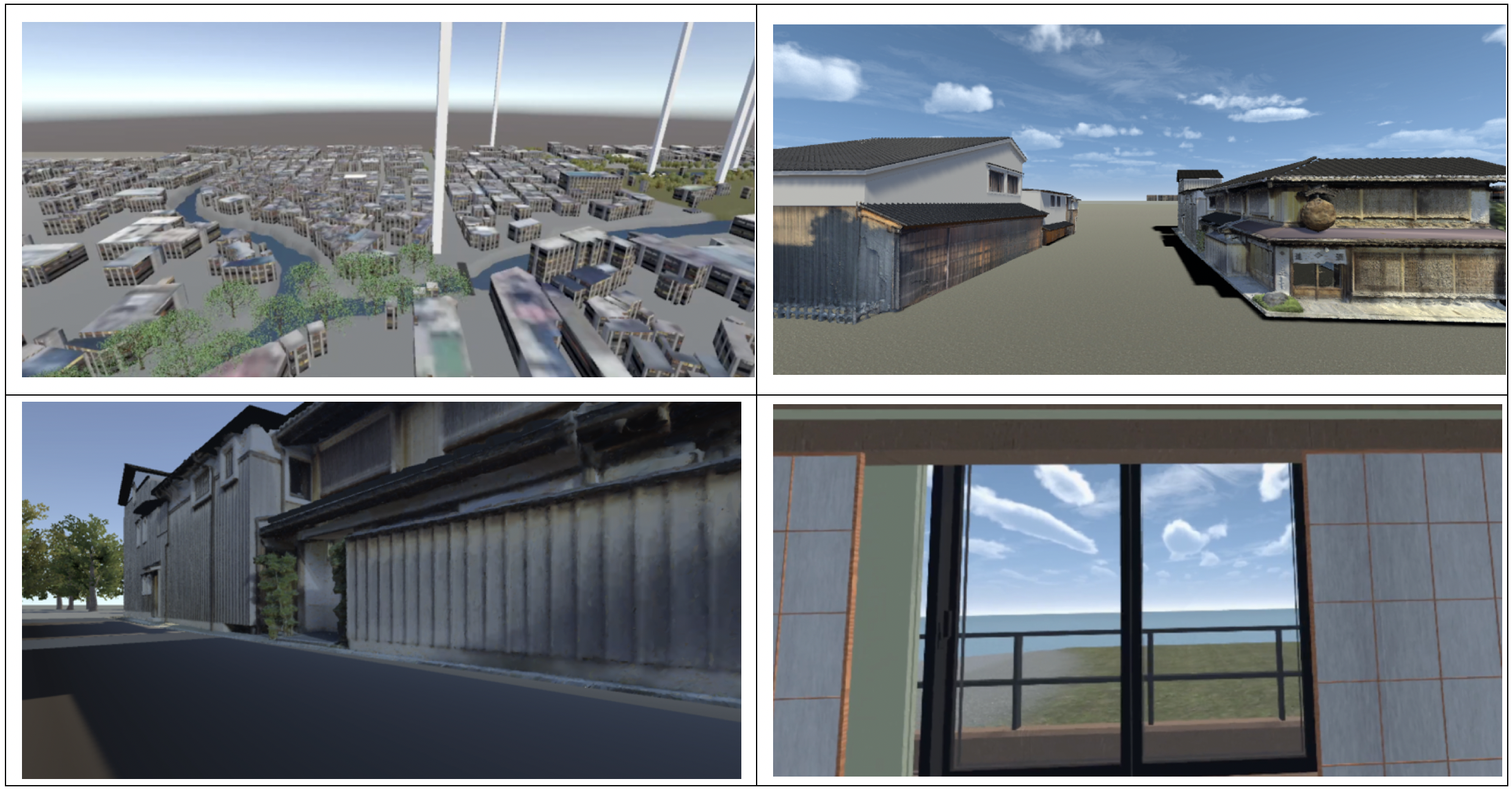 MoTranのモデリング、街の体験シュミレーション