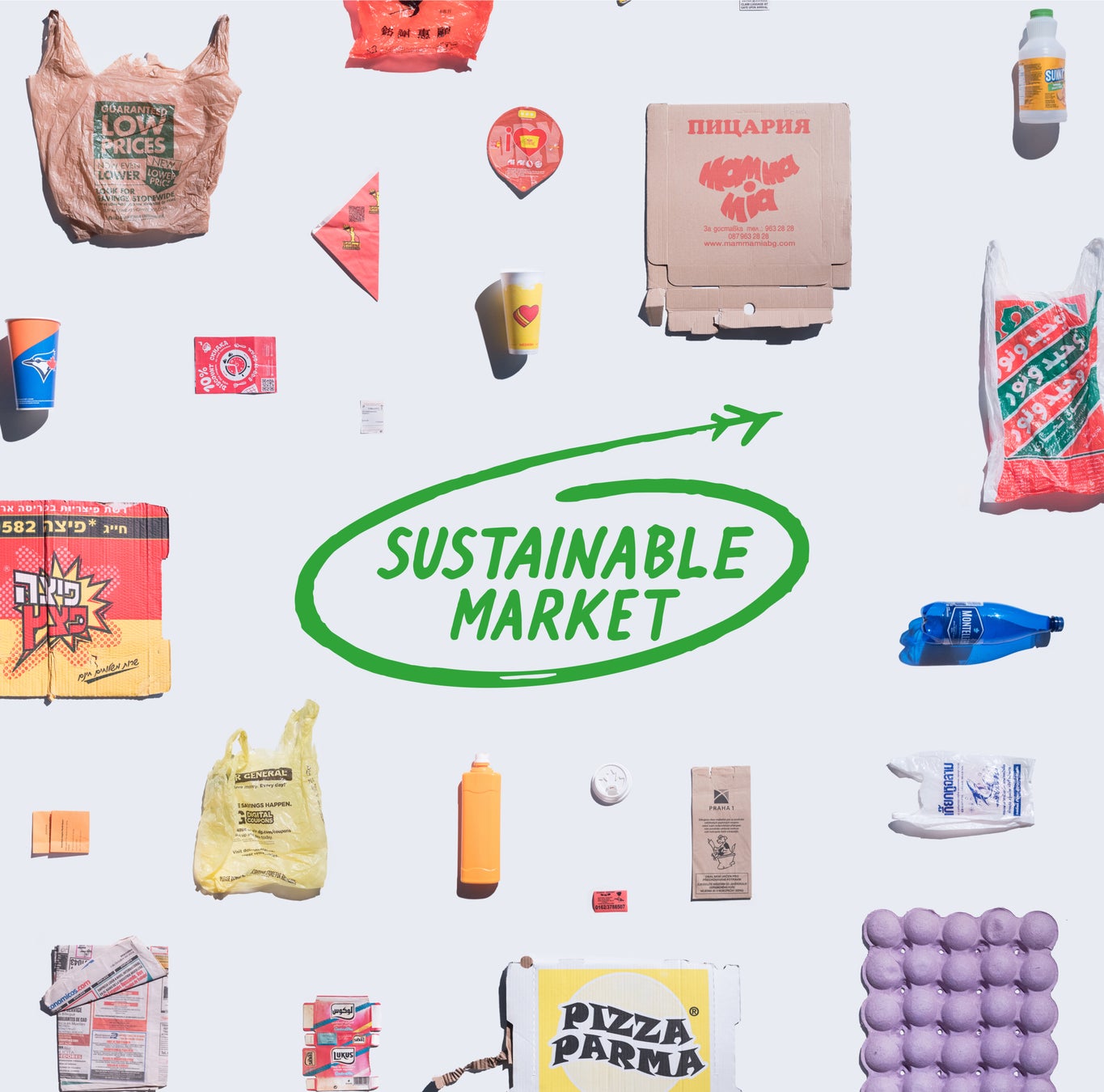 SUSTAINABLE MARKET ロゴ