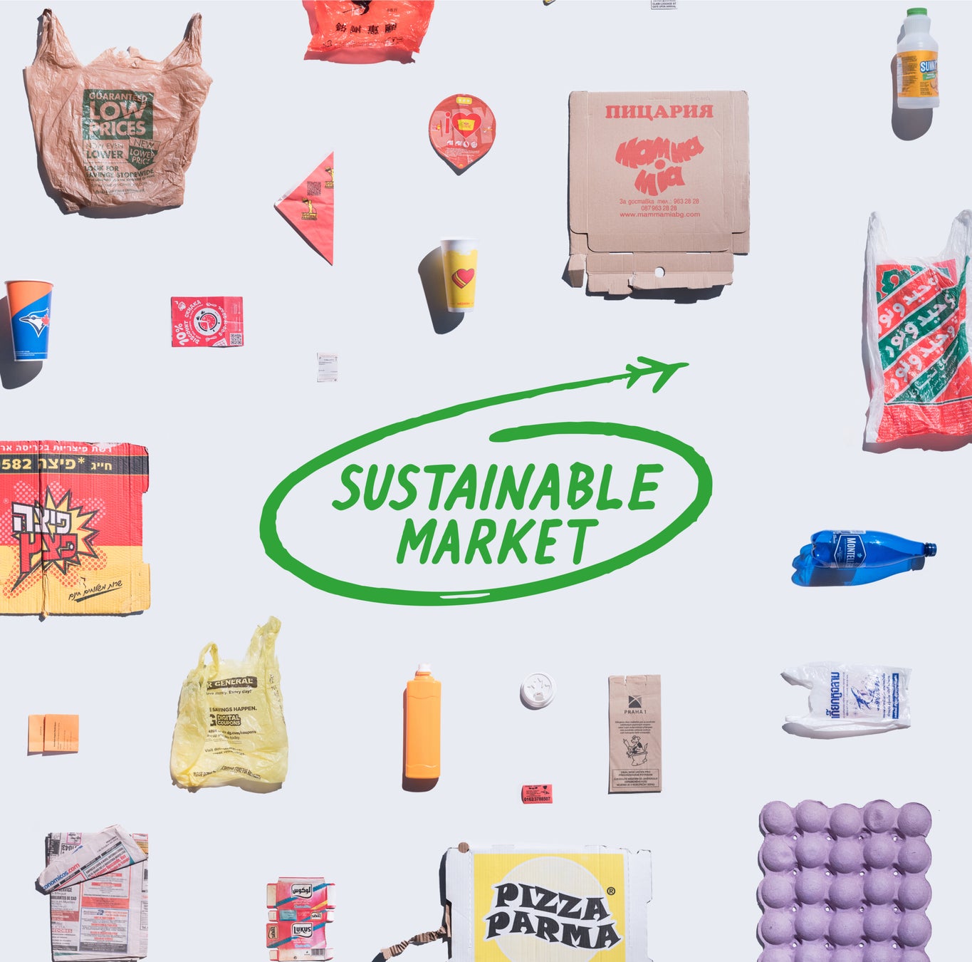 SUSTAINABLE MARKET　ロゴ