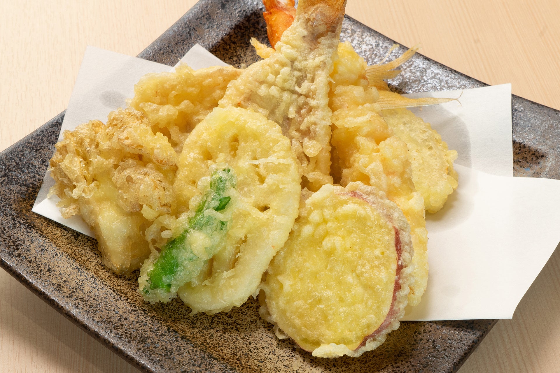 「天ぷら盛り合わせ」