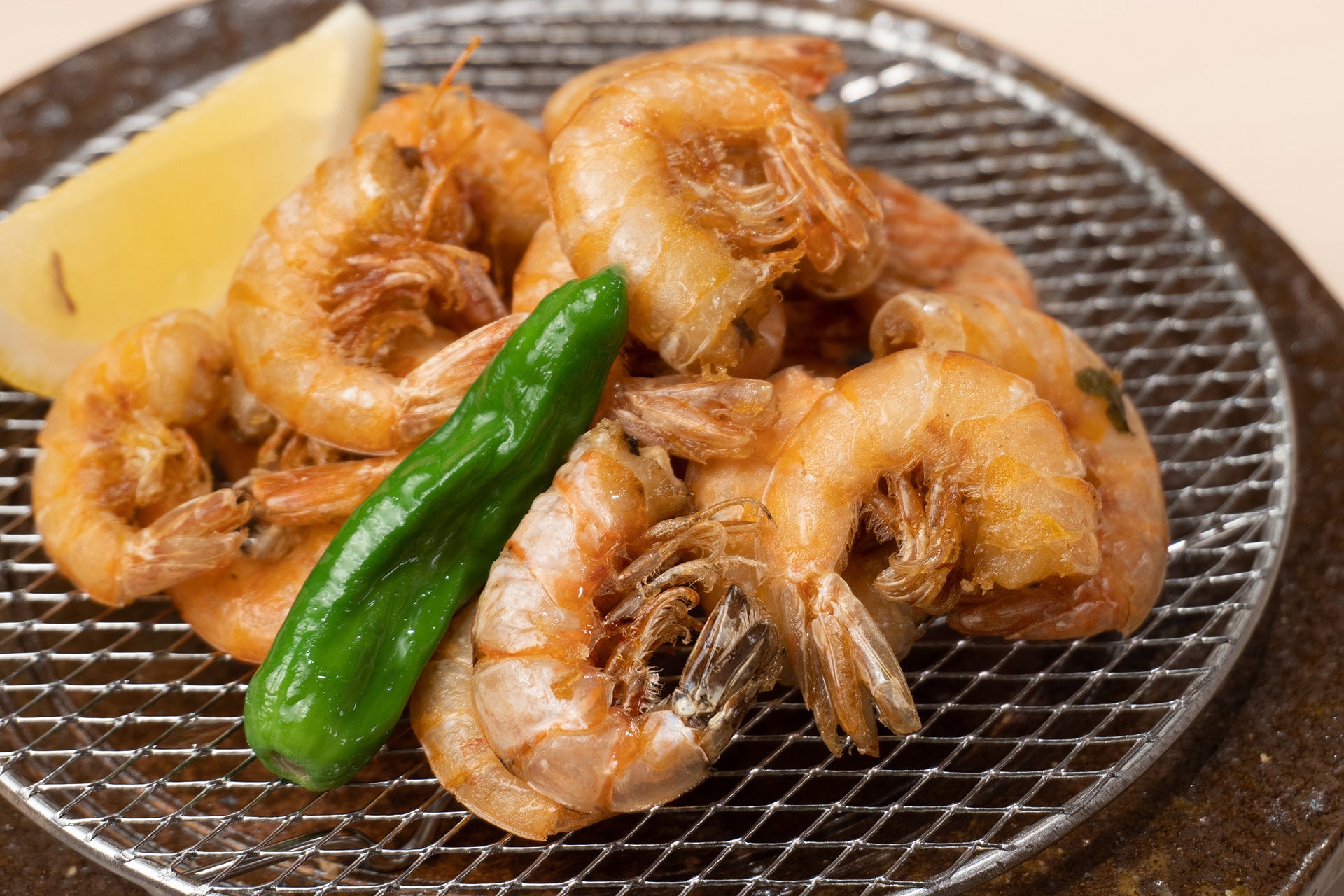 「淡路産川津エビ唐揚げ」