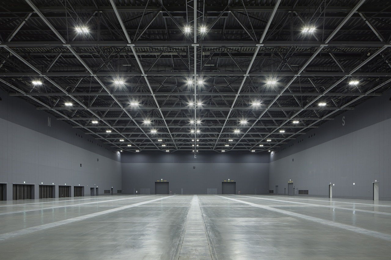 5,000平米のマリンメッセ福岡B館多目的展示室