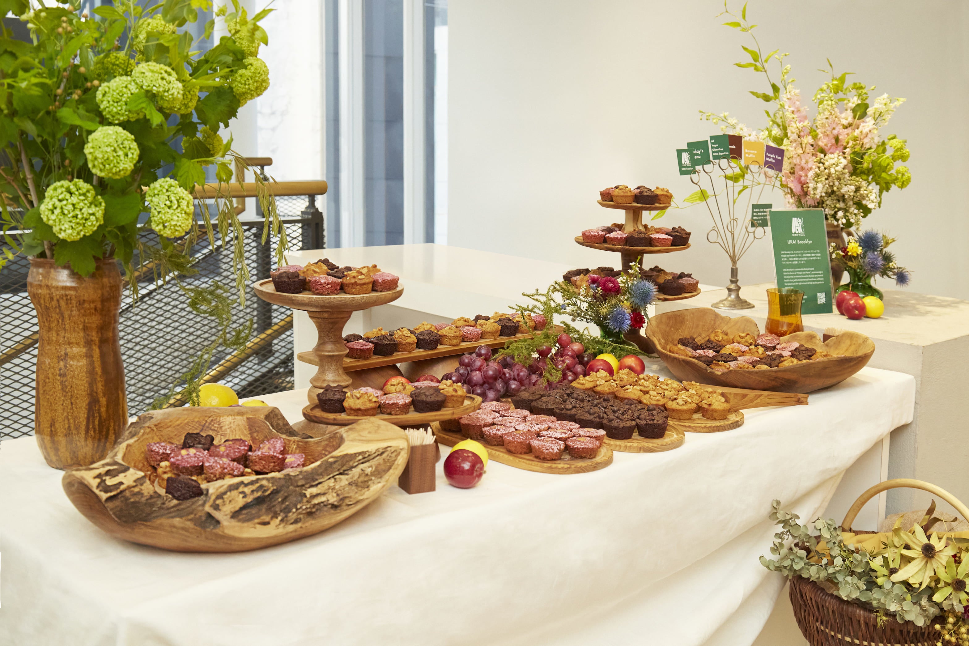 「UKAI Brooklyn」ケータリングイメージ