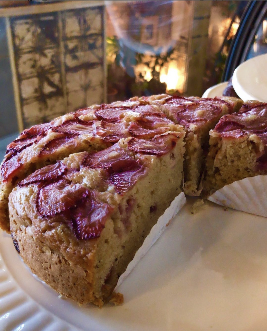 NYで販売していたヴィーガンストロベリーケーキ ※日本で展開するスイーツは全てヴィーガン・グルテンフリーです。