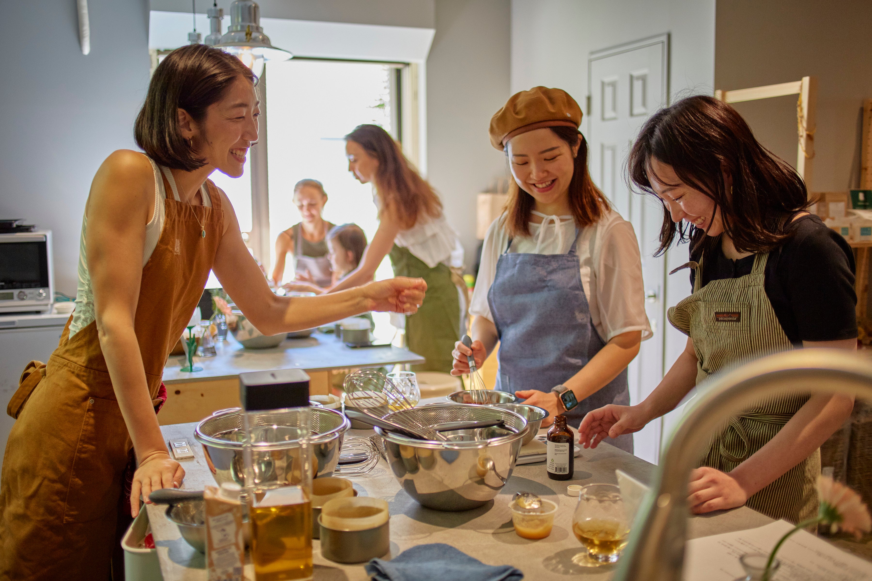 UKAI Brooklynワークショップ＠MARKET LAGOICEでの様子