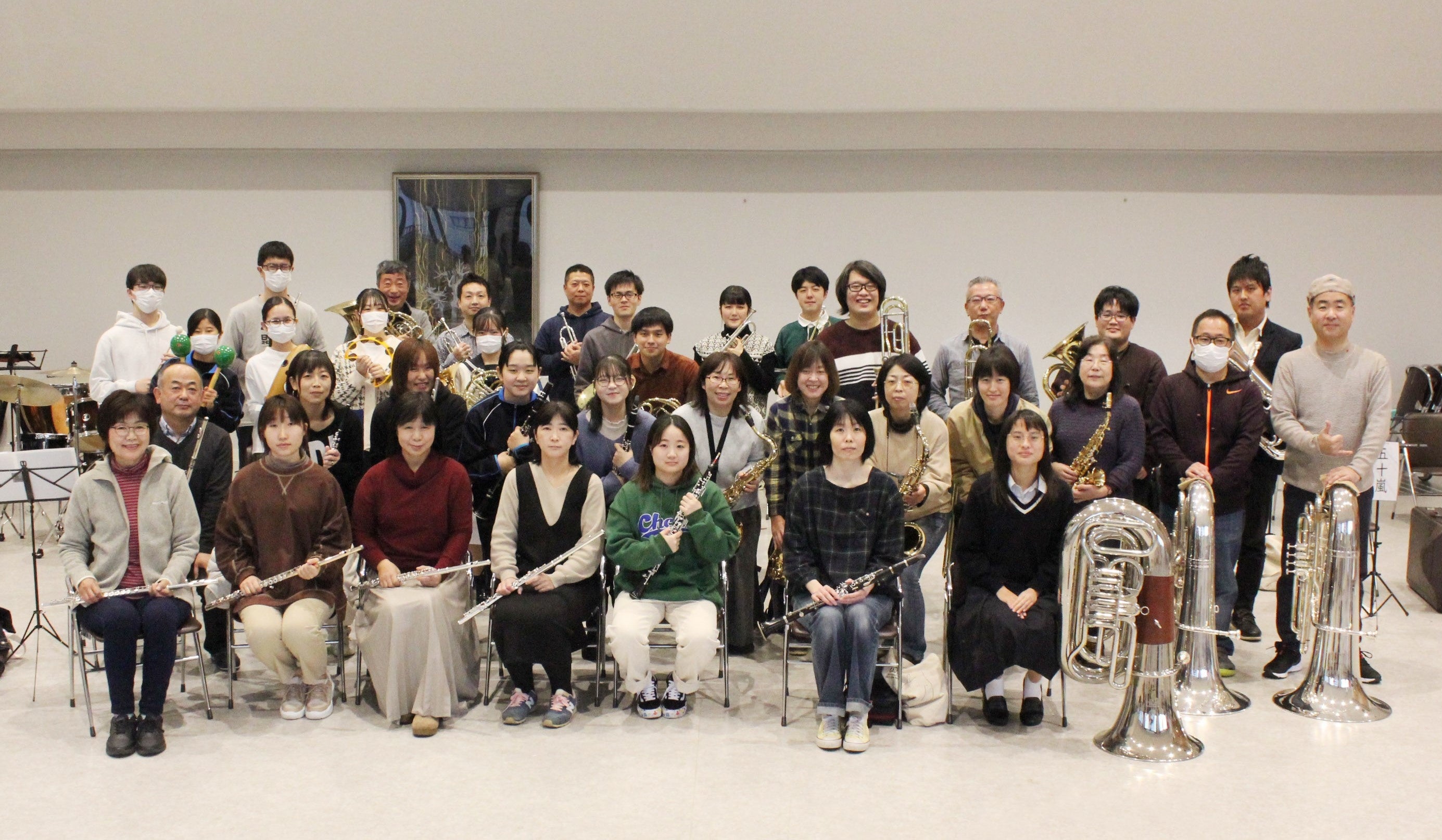 さばえ吹奏楽クラブ　気軽に合奏コース（鯖江市）