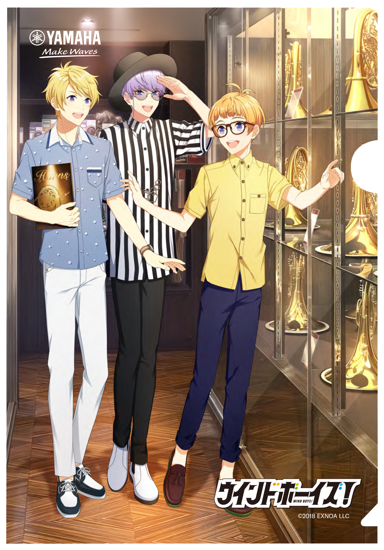 オリジナルクリアファイル