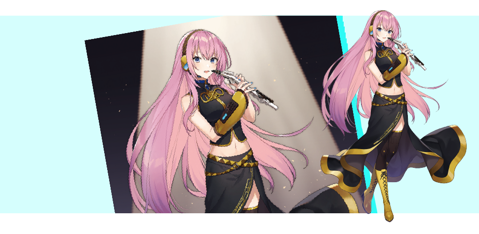 「Venova×巡音ルカ」ステッカー