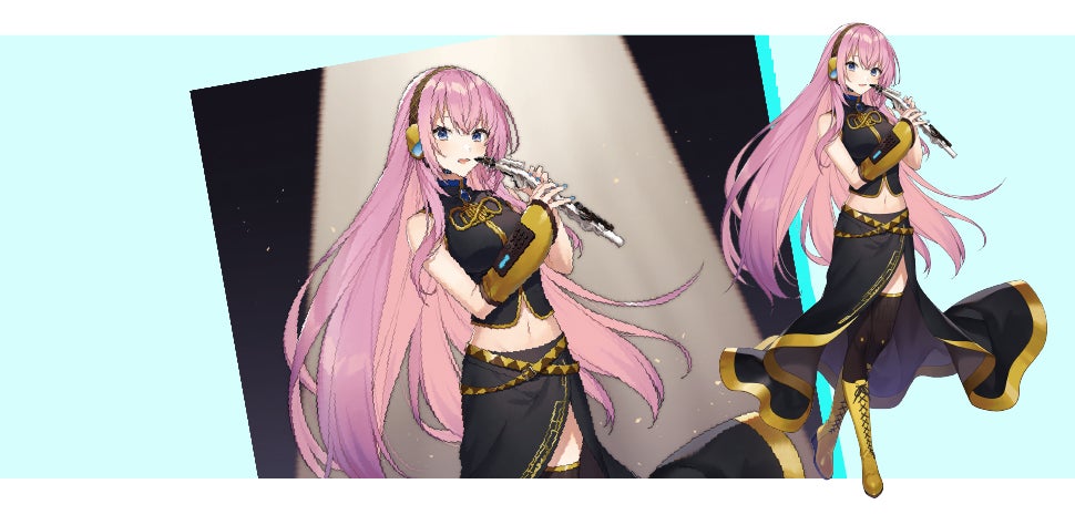 「Venova×巡音ルカ」ステッカー