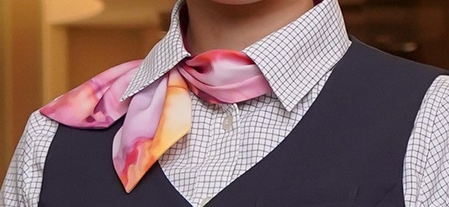 “Wave”をあしらったリボン　