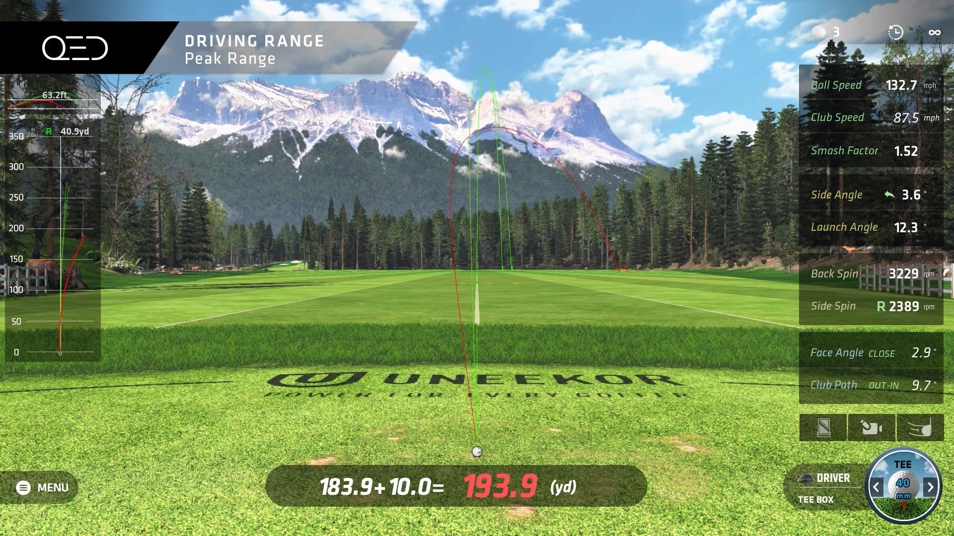 数値の精度に定評のあるQED