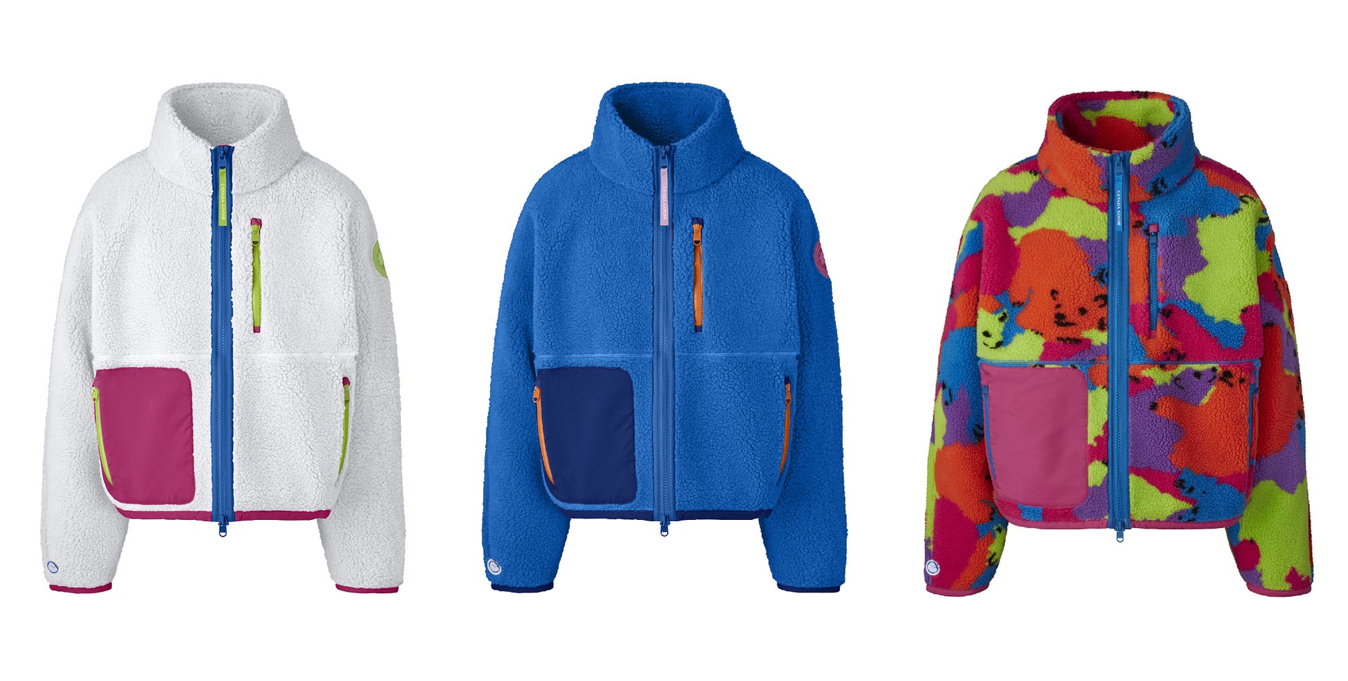 【左から:White , Blue ,  Paola Pivi Bear Print】