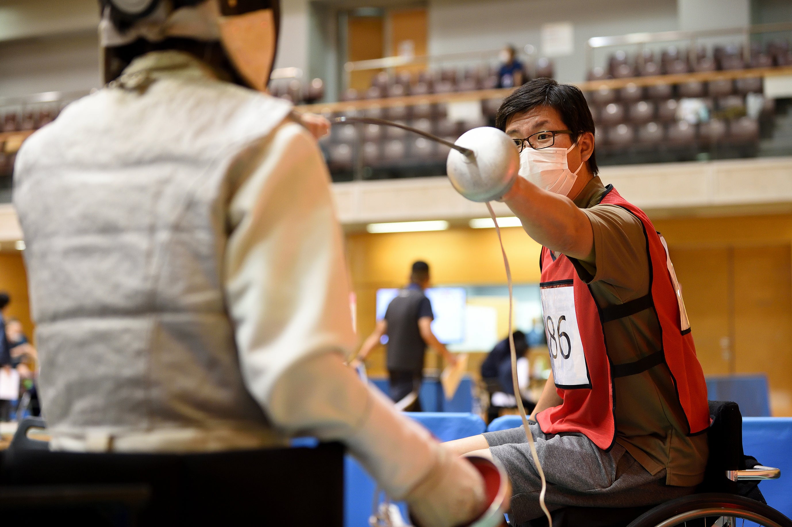 車いすフェンシング