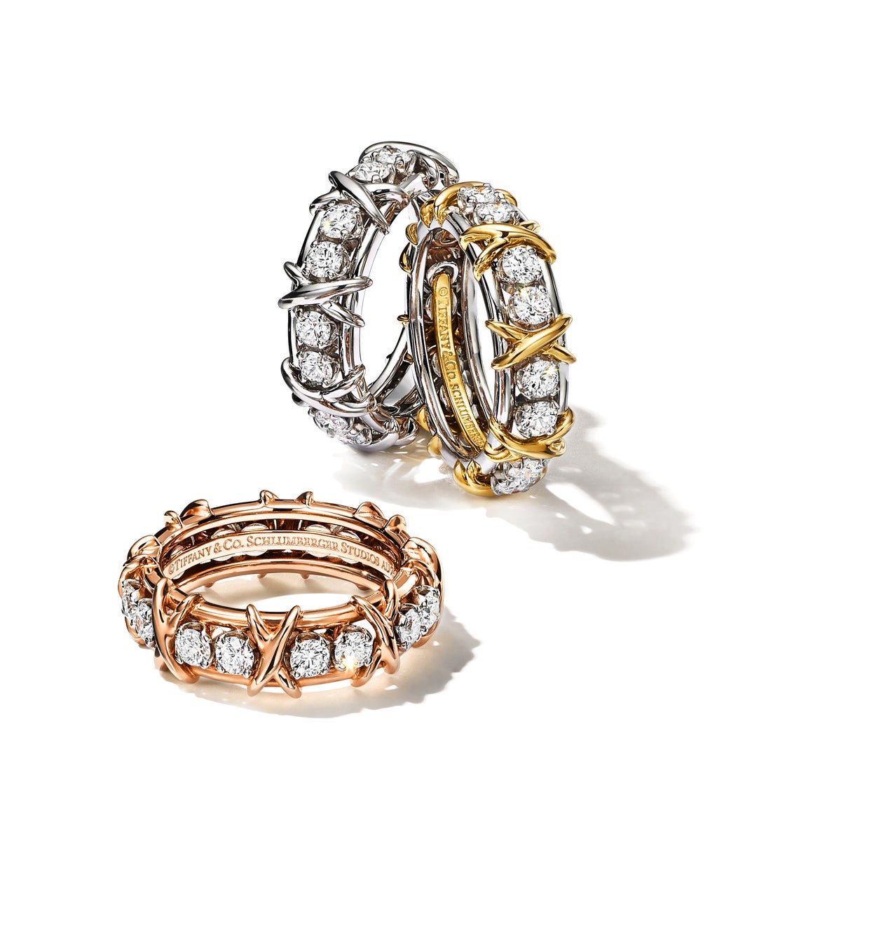 ©TIFFANY & CO. 「16 ストーン リング」 全て ¥1,419,000- 税込