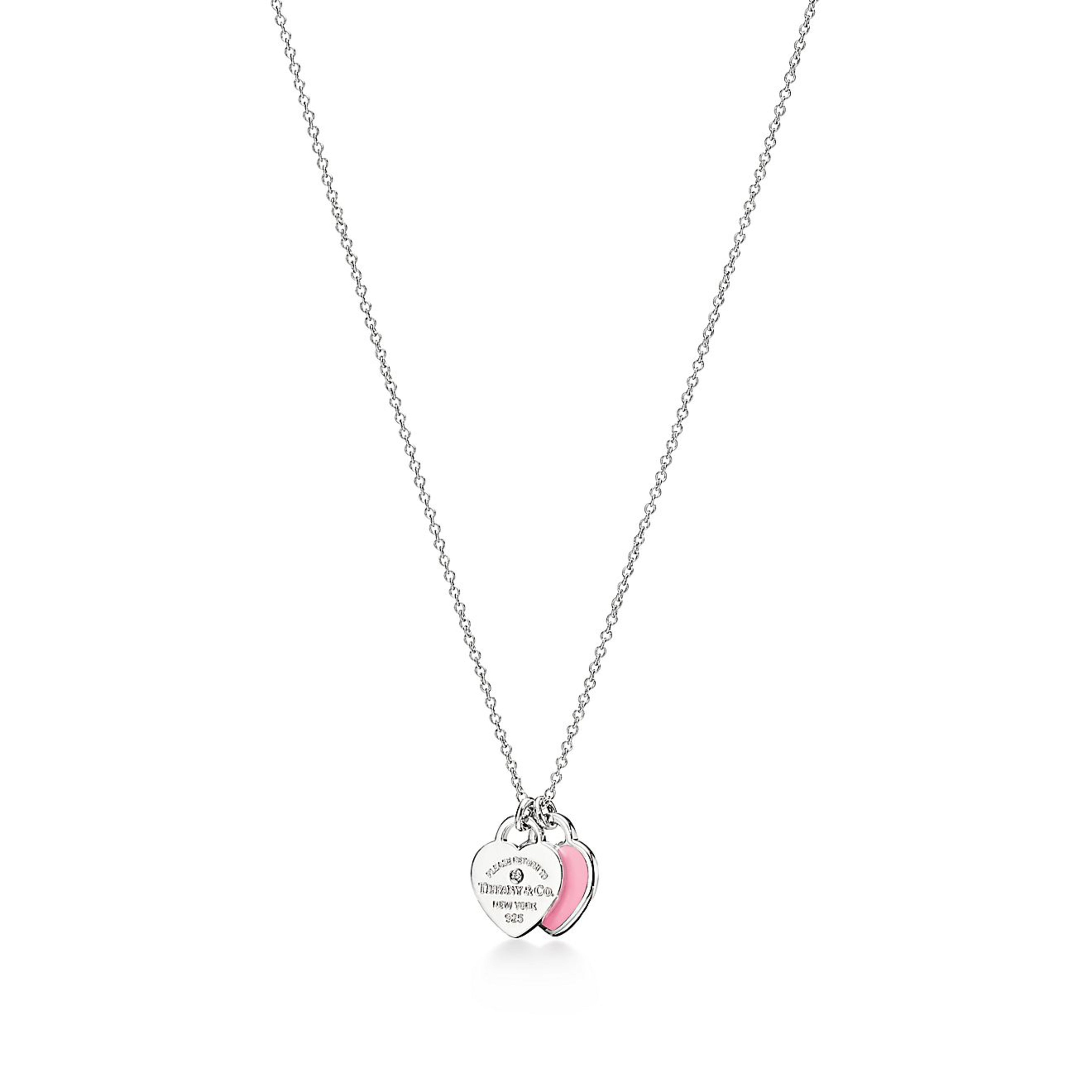 リターン トゥ ティファニー™ ダブル ハート タグ ペンダント シルバー ¥51,700-税込