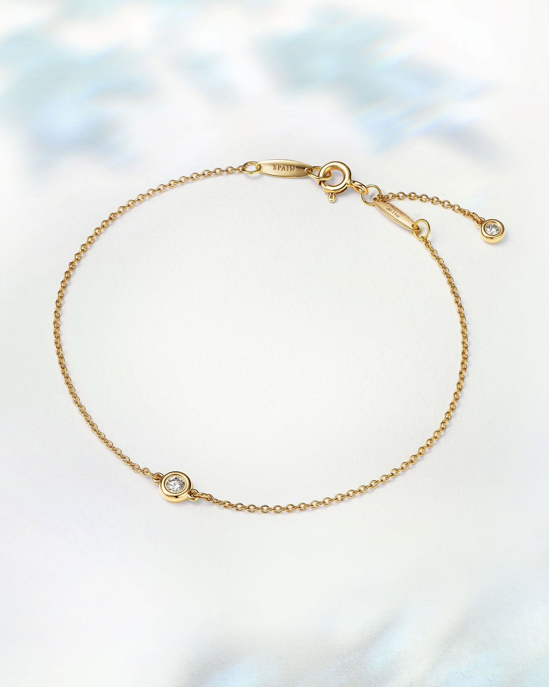 エルサ・ペレッティ™  ダイヤモンド バイ ザ ヤード™ ブレスレット (18Kイエローゴールド、ダイヤモンド) ¥247,500-(税込)