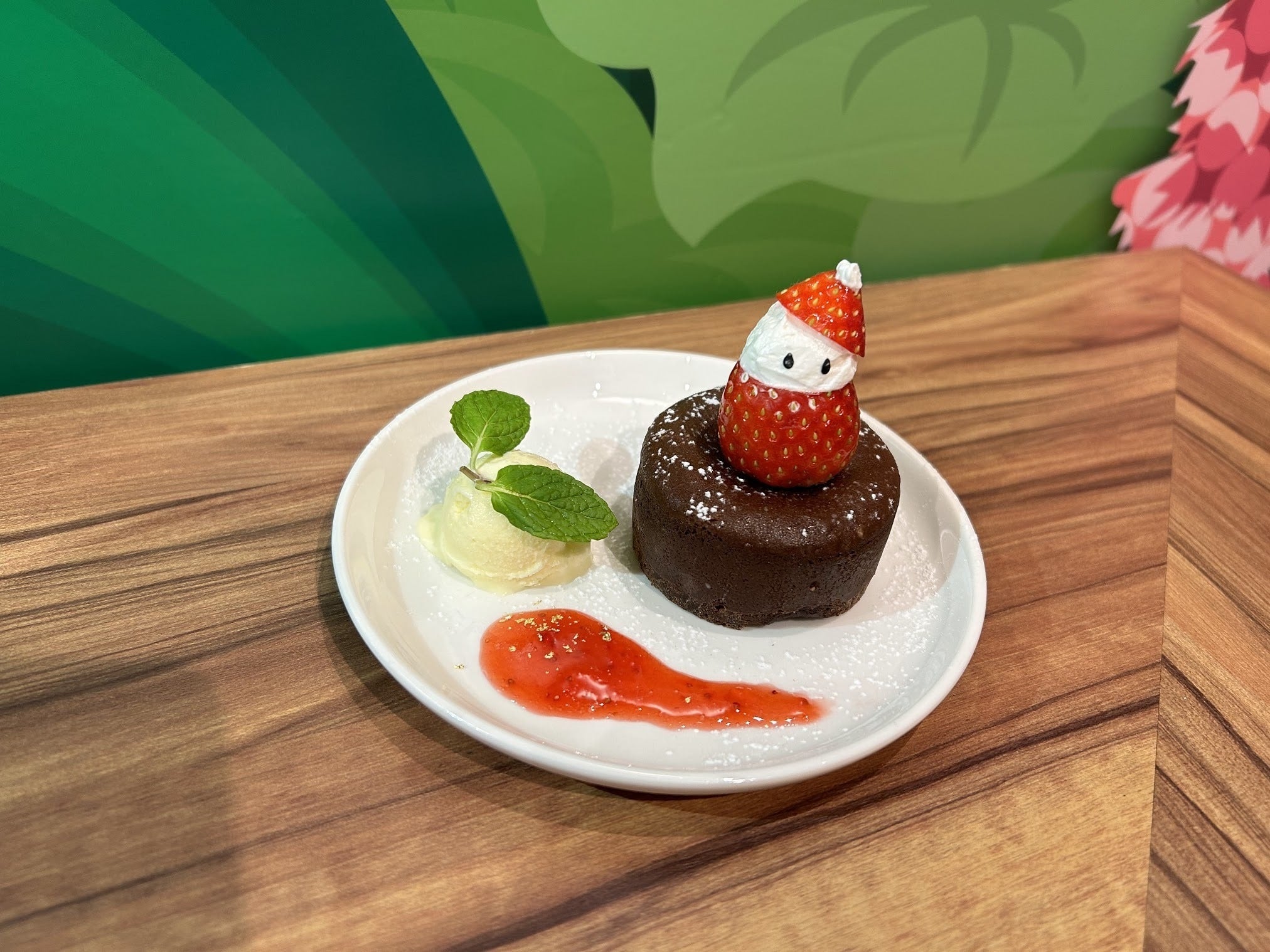 ▲②フォンダンショコラセット