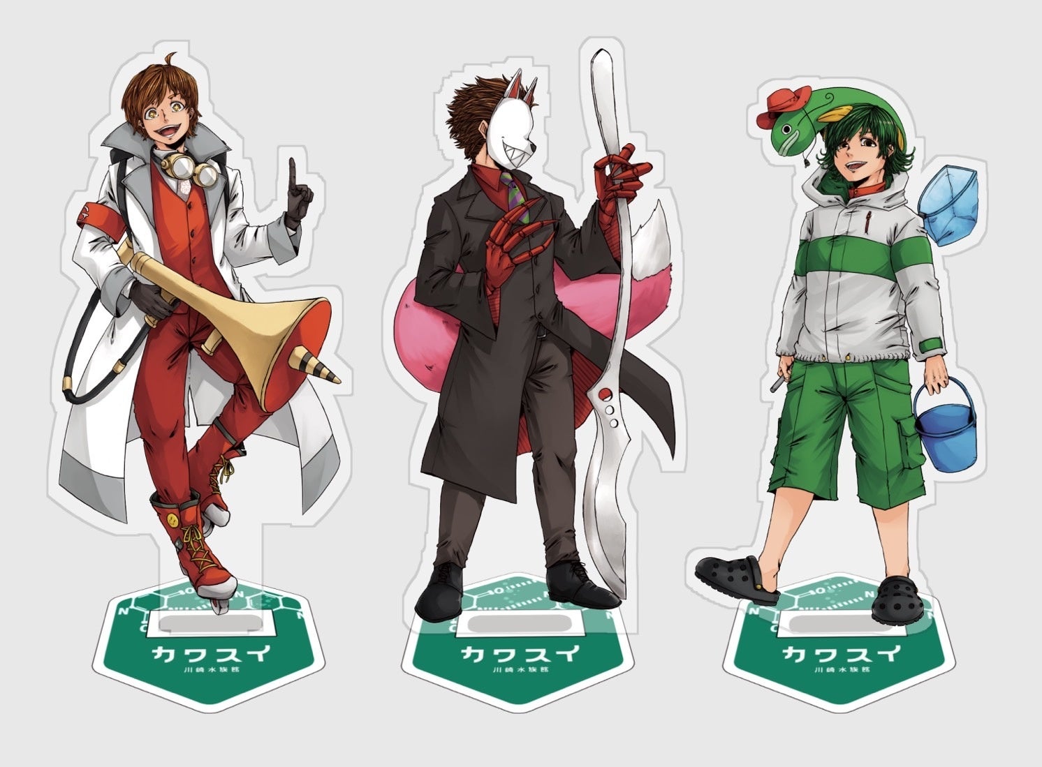 ▲アクリルキーホルダーイメージ