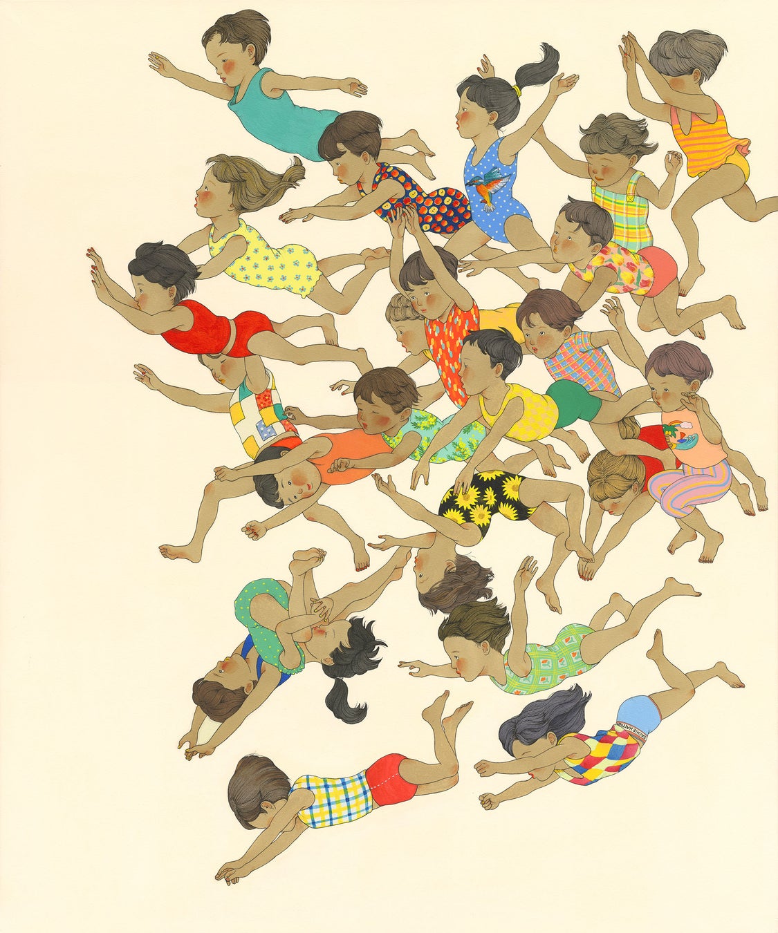 フランスでデビューした絵本作家、はっとりさちえの新作絵画展『あの子のスキップがきこえる』が伊勢丹新宿店で開催 フランスでデビューした絵本作家、はっとりさちえの新作絵画展『あの子のスキップがきこえる』が伊勢丹新宿店で開催