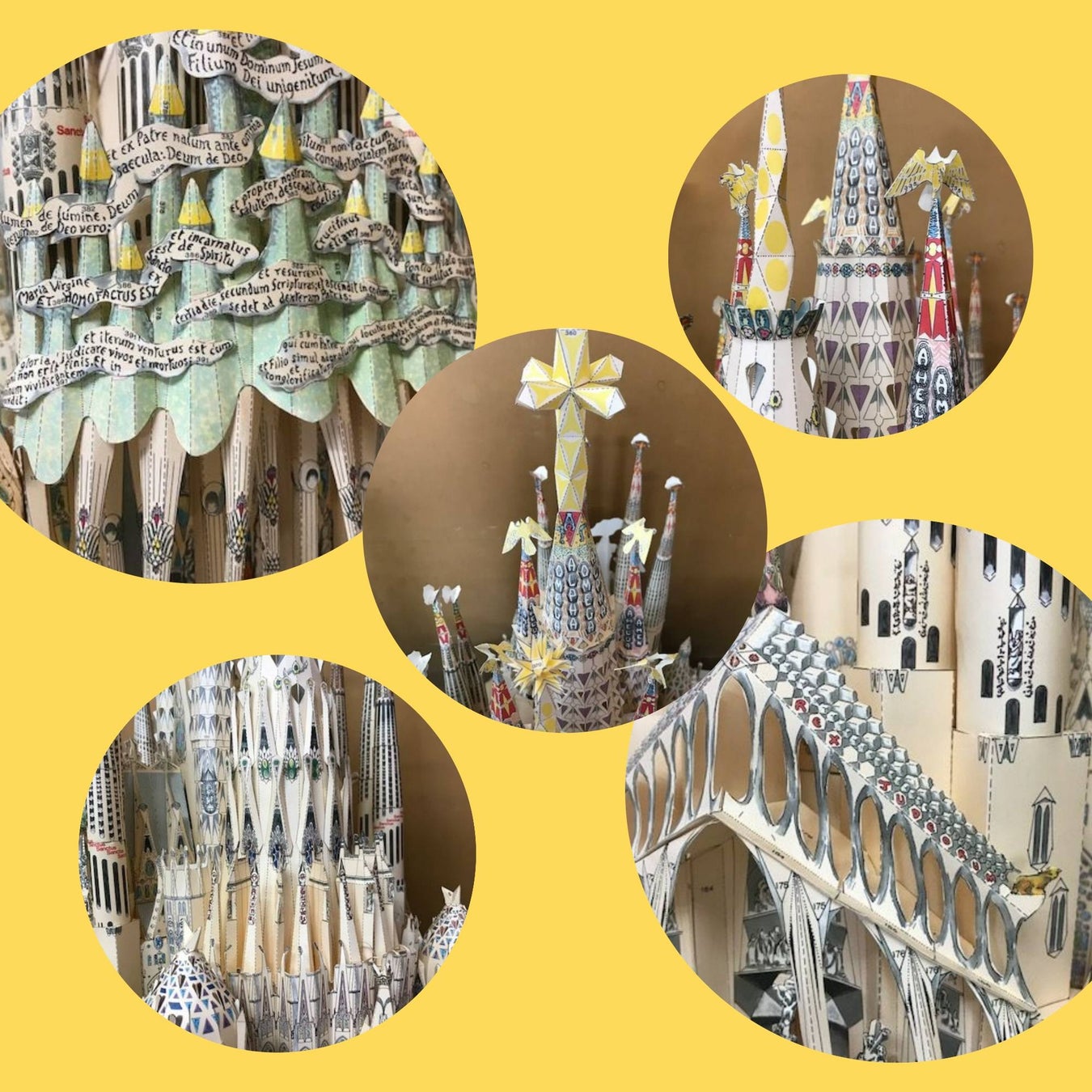 『ガウディ サグラダ・ファミリア聖堂』完成サンプル(部分)