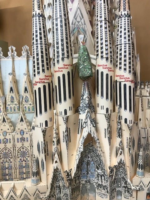 『ガウディ　サグラダ・ファミリア聖堂』完成サンプル（生誕の門）