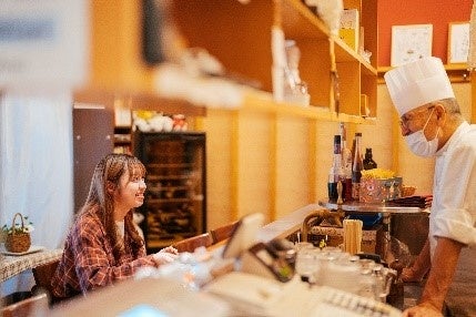 学生が店舗紹介