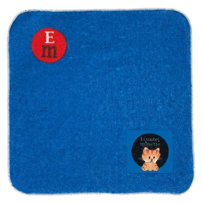 Ecoute! ｍinette ねこタオルハンカチ(窓)