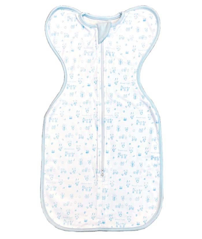 ベビーおくるみねんね(ブルー)